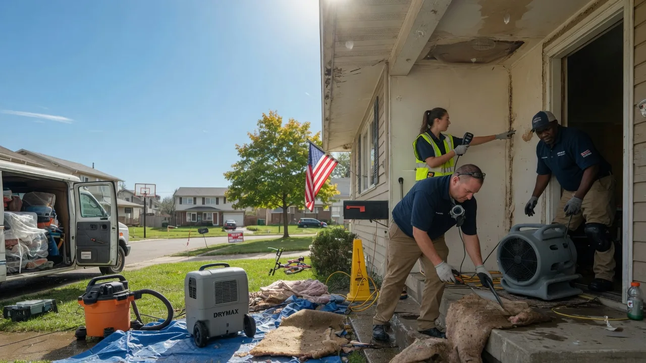 Water Damage Restoration in Wheatland, ND near me